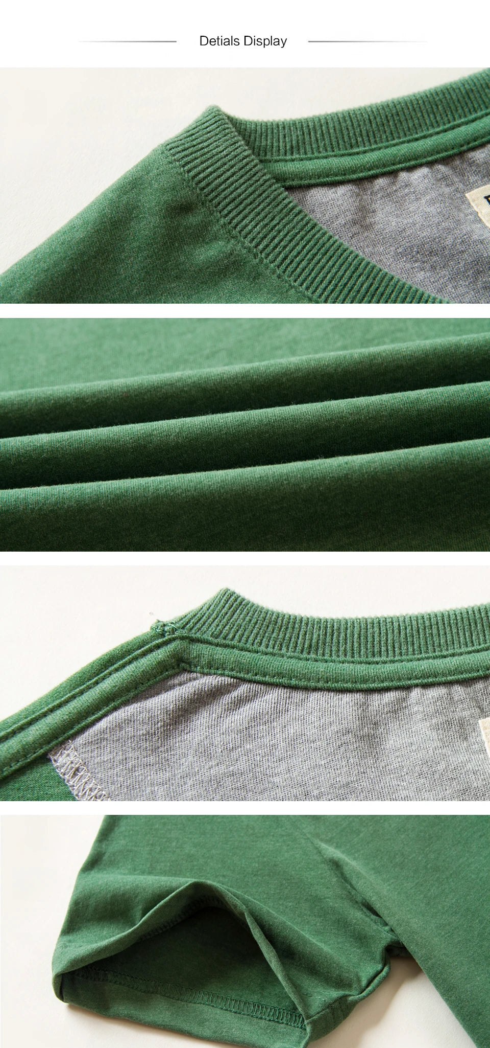 Camiseta masculina de algodão cor sólida  camisa masculina causal