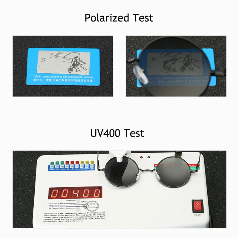 Óculos de sol dos homens marca designer óculos de sol feminino liga metal quadro lente preta condução