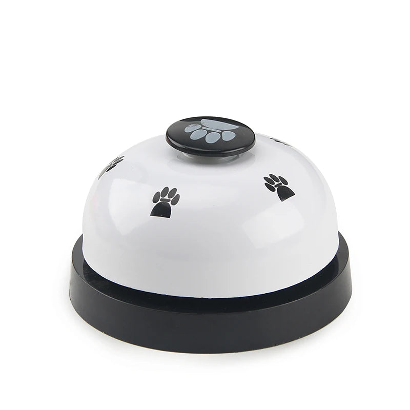 Pequeno sino pegada anel para pet, brinquedos de pelúcia para cachorro, call dog, treinamento chamado jantar, pet call