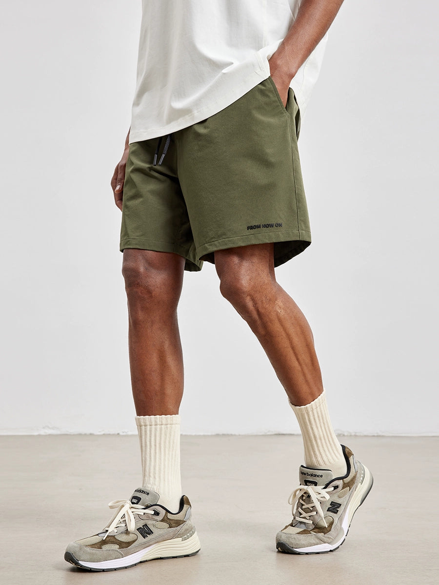 Shorts de corrida fitness masculino fino de secagem rápida