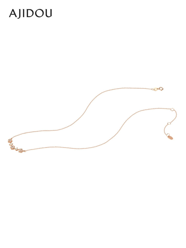 Colar Feminino Prata Moda Minimalista