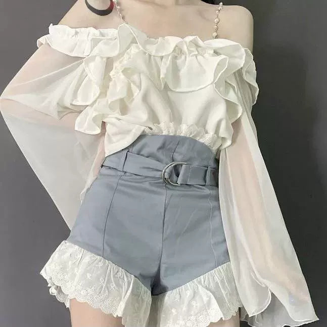 Camiseta cropped para o verão