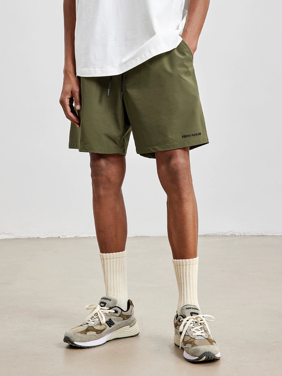 Shorts de corrida fitness masculino fino de secagem rápida