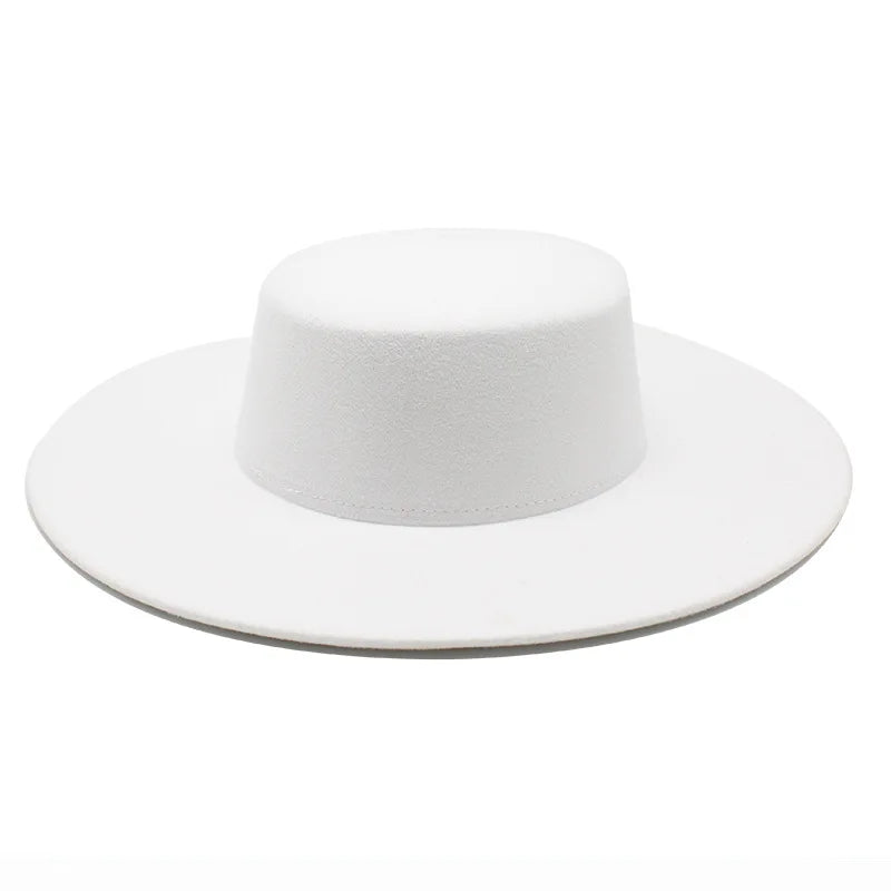 Chapéu bowler feminino chapéus para homens fedoras moda fedoras feltro panamá capela praia elegante imagem de casamento chapéu fascinator