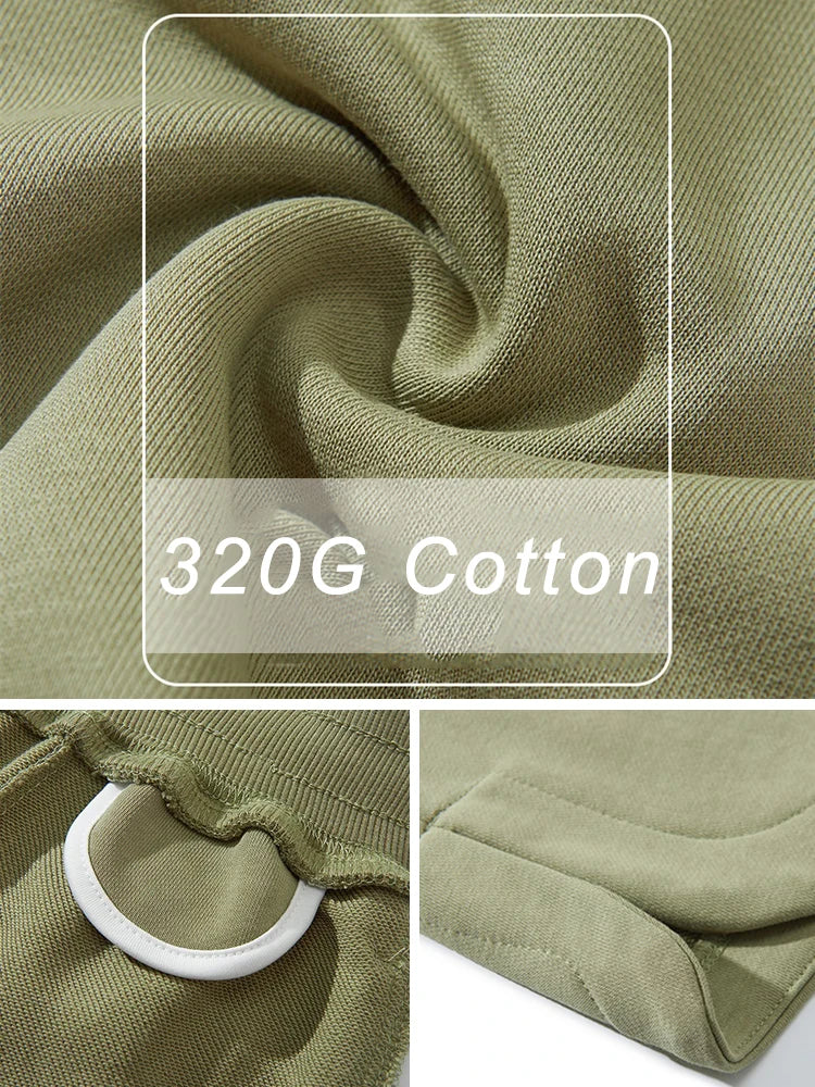 Bermuda novo verão shorts masculinos moda coreana roupas esportivas com cordão algodão  sweatshorts casual solto calça curta