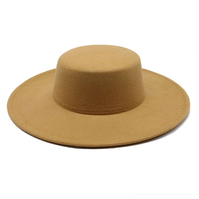 Chapéu bowler feminino chapéus para homens fedoras moda fedoras feltro panamá capela praia elegante imagem de casamento chapéu fascinator