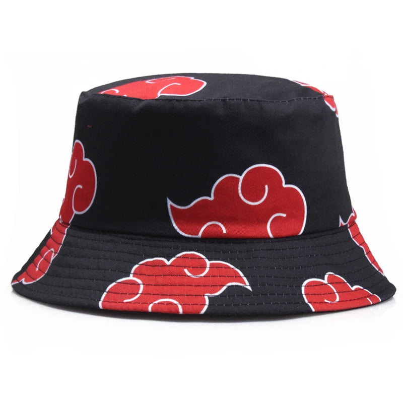 Chapéu de balde estilo anime naruto akatsuki