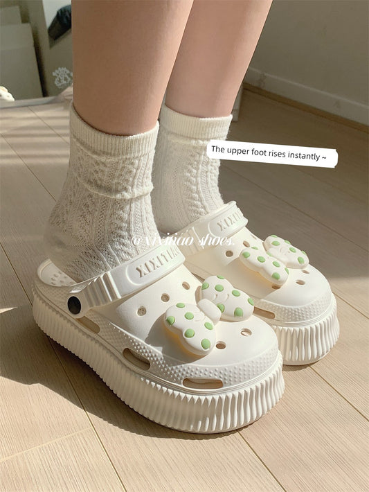 Crocs Femininos Antiderrapantes Muffin Coros