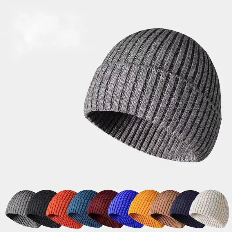 Touca de tecido de inverno  e gorros unissex adultos