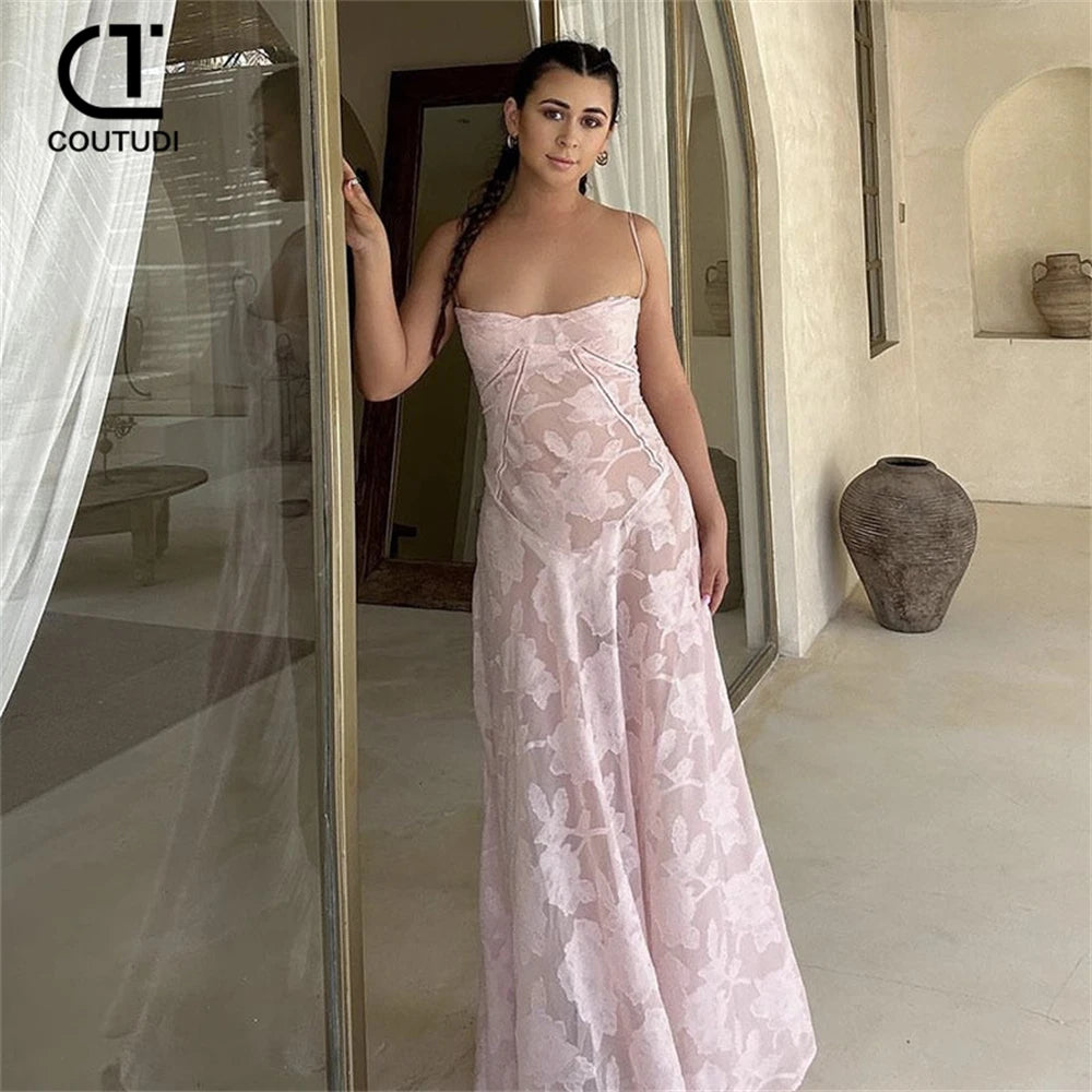 Vestidos Sem costas sem mangas fora do ombro vestido floral impressão envoltório cintura vestido de verão longo robe elegante vestidos