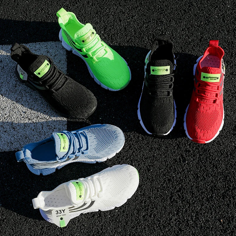 Sapatos de marca de luxo casual tênis sapato tênis respirável confortável moda andando sapatos esportivos