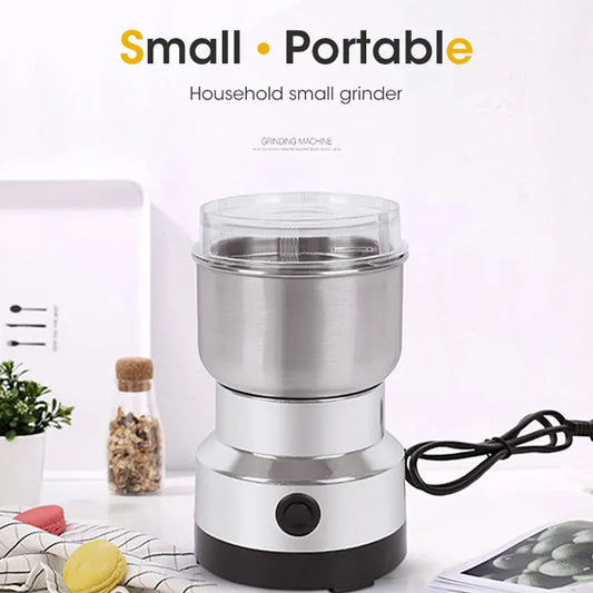 Mini Moedor Elétrico Doméstico 300ml Ultrafino Moedor de Alimentos